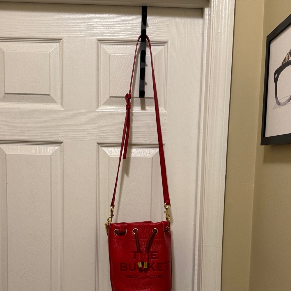 Marc Jacobs Bold Red Crossbody Bag